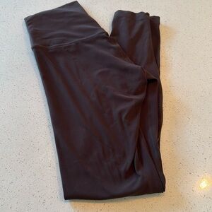 Lululemon align pant chocolate brown 6